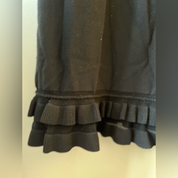 Knits For Love & Lemons - Ruffled Tiered Black Dress - Picture 7 of 9